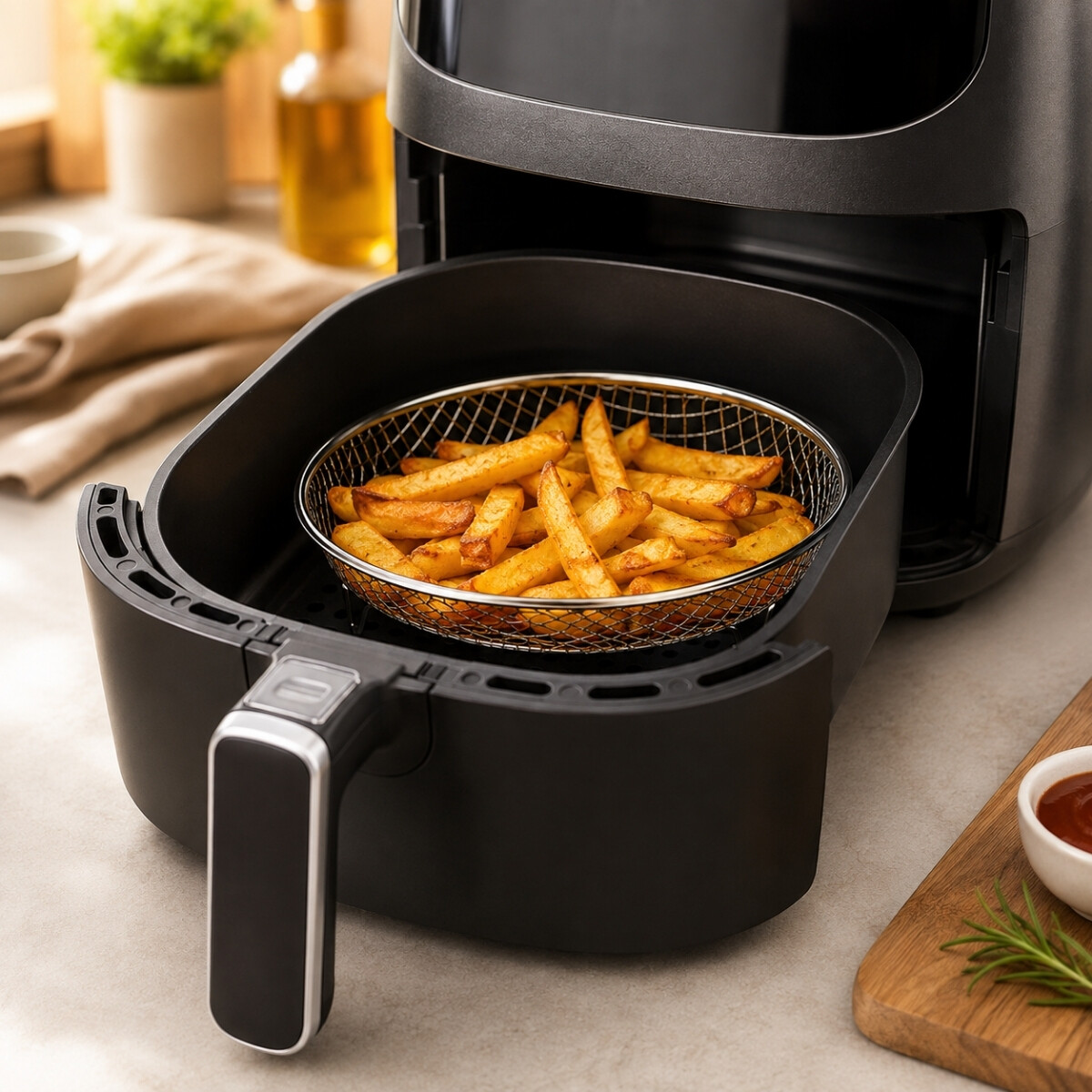 Cesta Redonda para Air Fryer Ibili 
