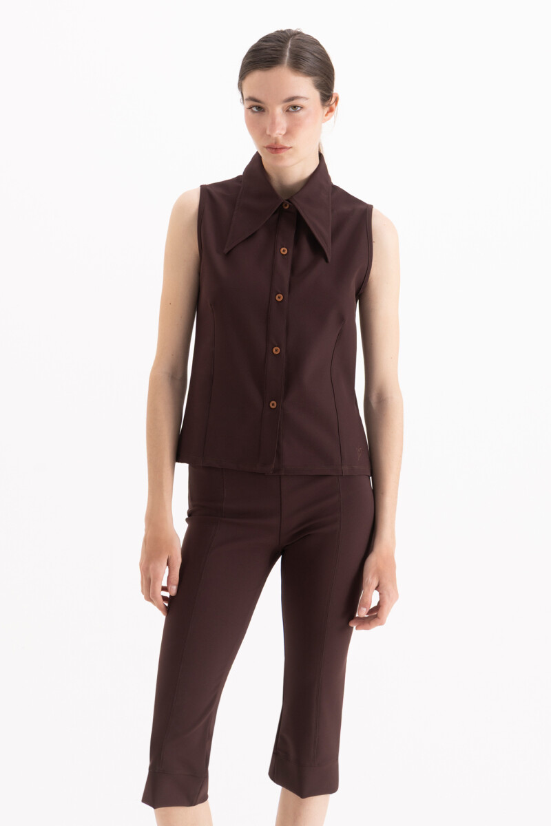 CAMISA COCO Chocolate