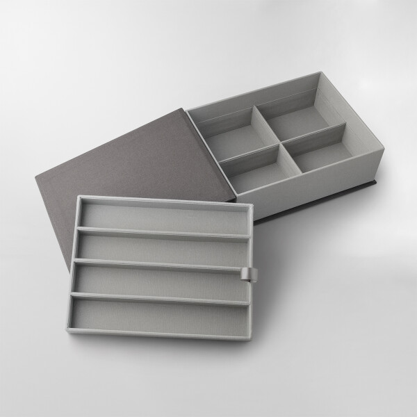 PORTA OBJETO SMALL THINGS GRIS - UNICO