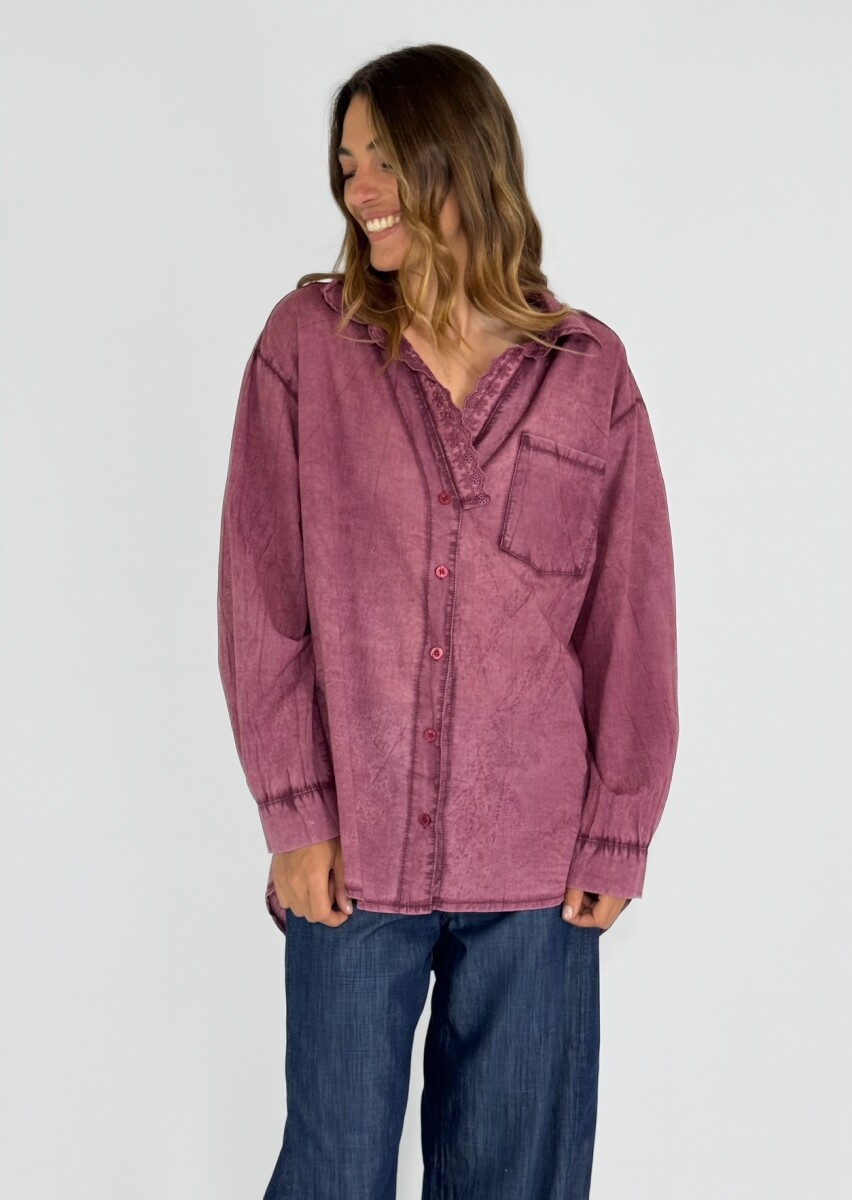 CAMISA SIRMIONE - PURPURA 
