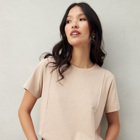 REMERA PADELLA Beige