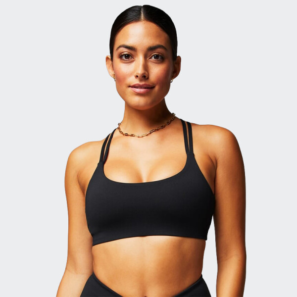 Bra Fabletics Deportivo Principal Low Impact Negro