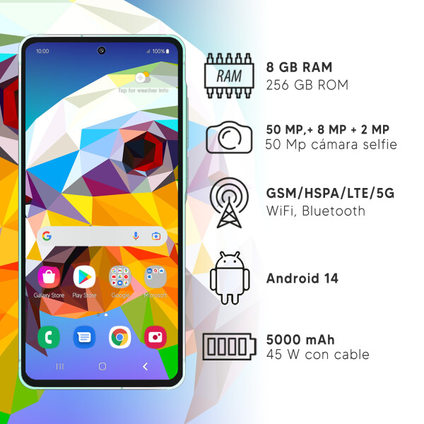 Samsung Galaxy M55 8/256 Gb 5g VERDE