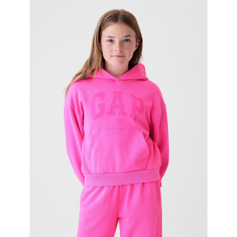 FA24 LOGO PO HOODIE STANDOUT PINK