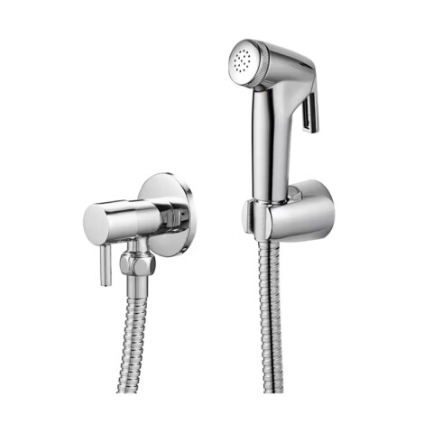 Grifería de Ducha higiénica de pared completa agua fría Cromado Grifería De Ducha Higiénica De Pared Completa Agua Fría Cromado