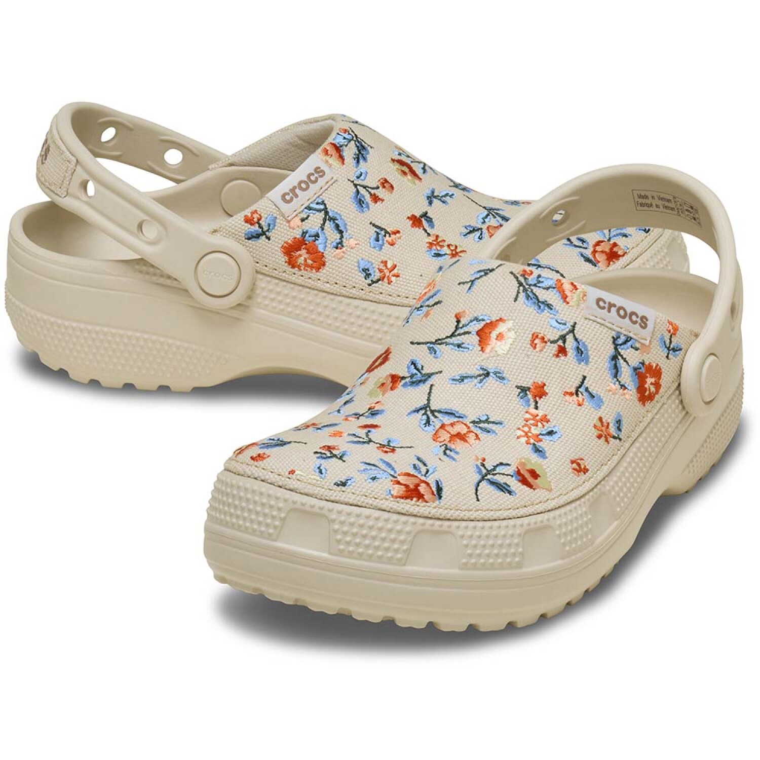 Classic Crafted Floral Clog — Crocs