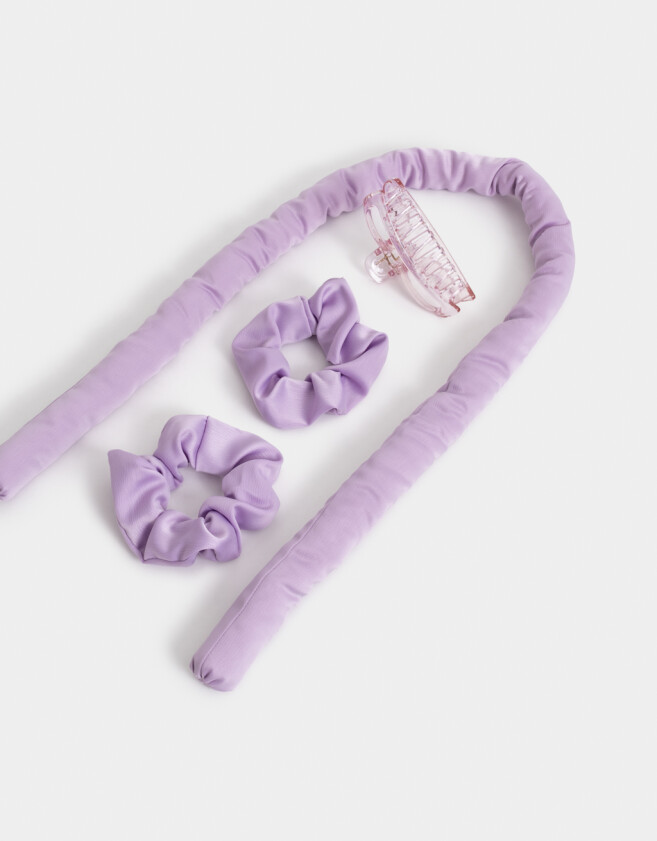 Accesorios Pelo Set En bolsita Set De Accesorios De Pelo - Violeta Lila