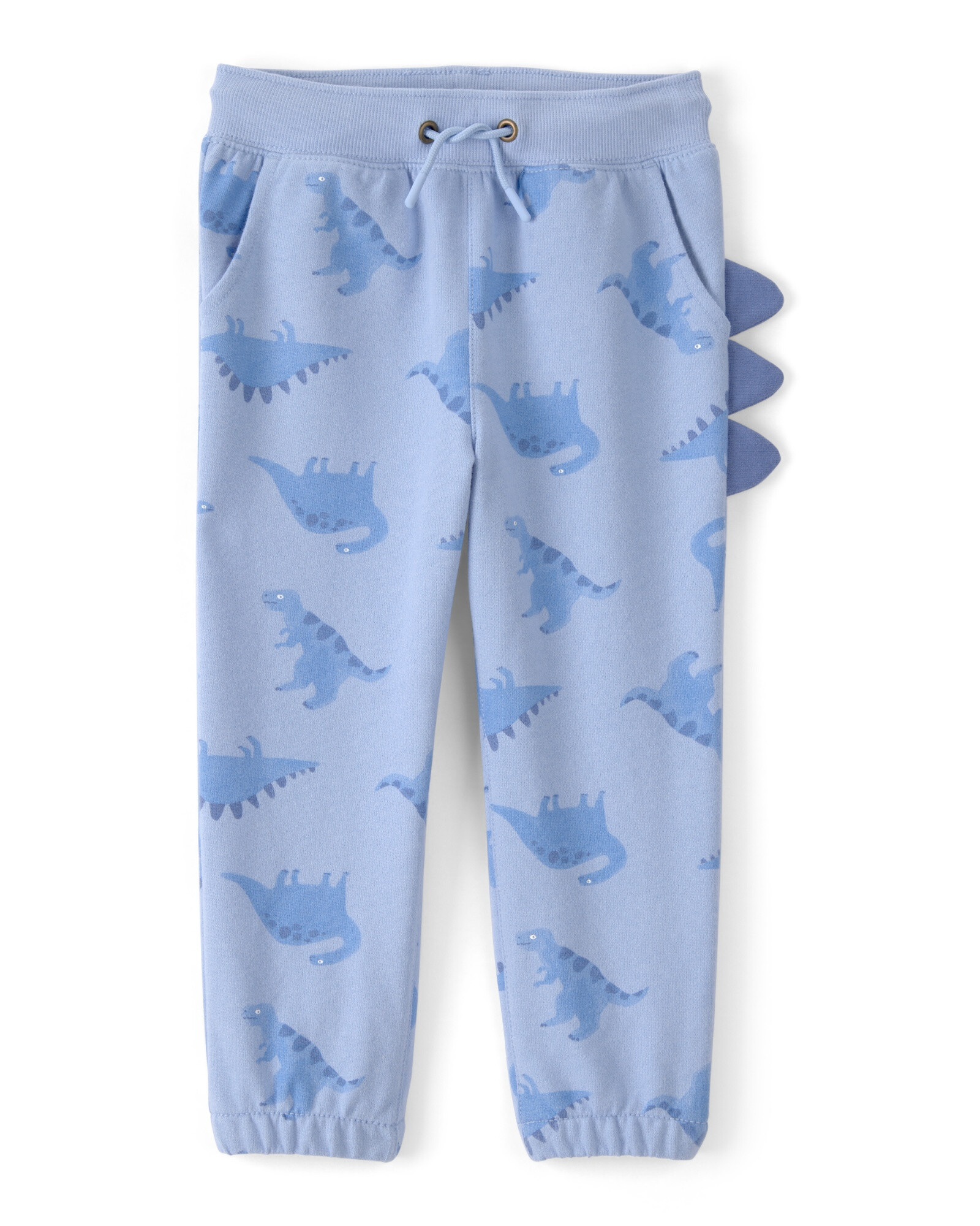 Pantalón deportivo de algodón, azul, diseño dinos Sin color