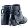 Bota Country con Cordones de Mujer - 12800 Negro