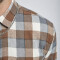 Camisa franela tostado