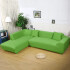 Cubre Sofá Elástico Elastizado Funda 3 Cuerpo Plaza Color Variante Verde Claro