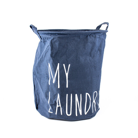 Cesto Para Ropa My Laundry Azul