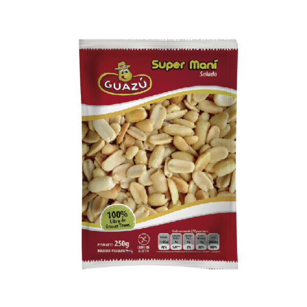 Guazú Mani Salado 250 g Guazú Mani Salado 250 g