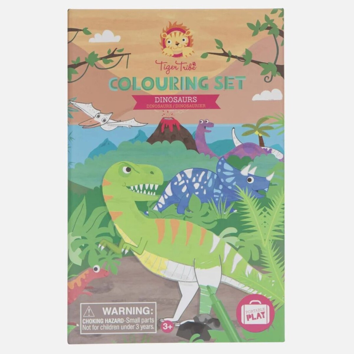 Set para Pintar- Dinosaurios - Set Para Pintar- Dinosaurios 