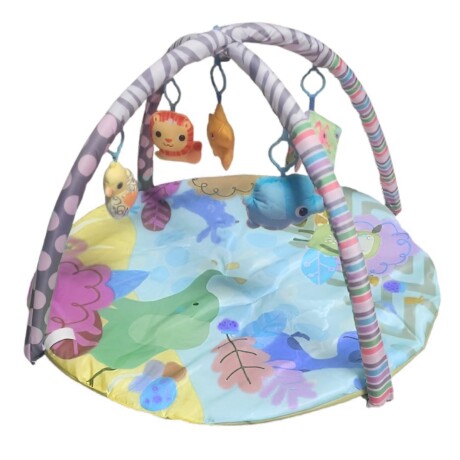 Gimnasio para Bebe Redondo Tinok Celeste 001
