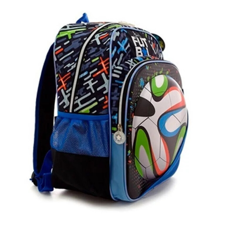 Mochila Jardin Escolar Pelota Amo El Futbol Phi Phi Bags Color Azul Mochila Jardin Escolar Pelota Amo El Futbol Phi Phi Bags Color Azul