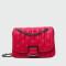 Longchamp -CROSSBODY BRIOCHE S LEATHER Rojo