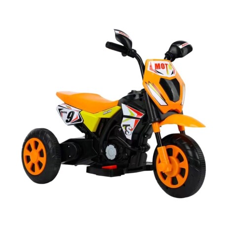 Moto Cross Bebesit a Bateria 6V NARANJA