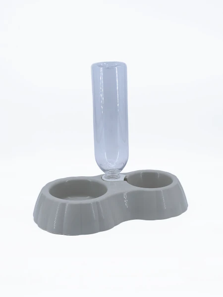 PLATO DOBLE PORTA BOTELLA BEIGE