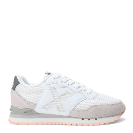 Championes de Mujer MUNICH Dash Woman 207 Blanco - Gris