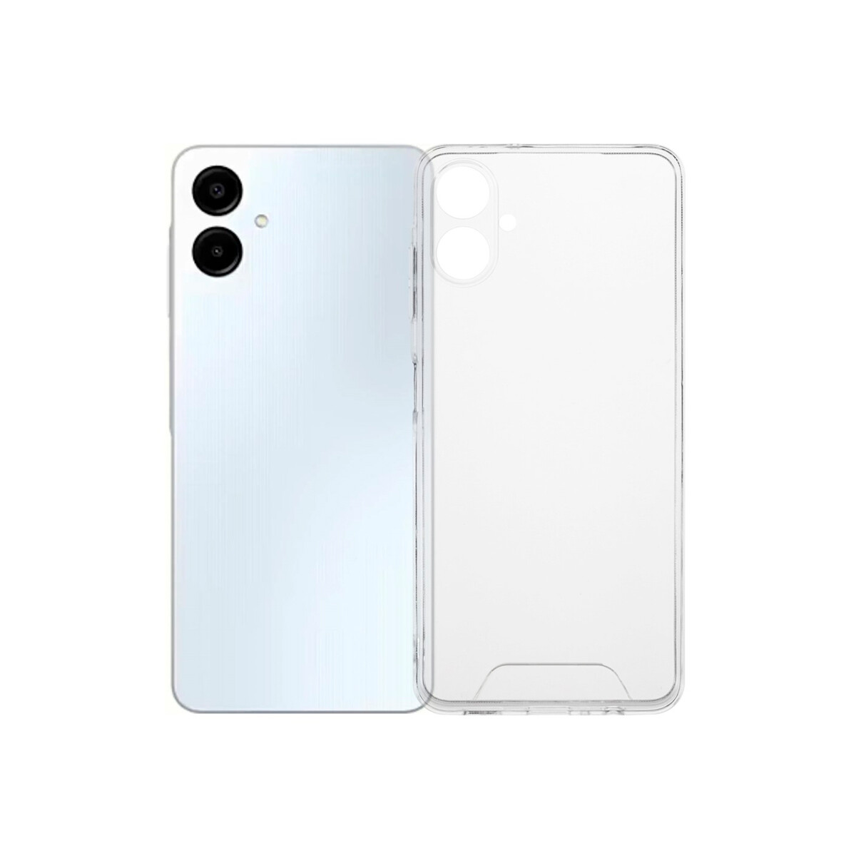 Protector para Samsung Galaxy A06 rígido transparente 