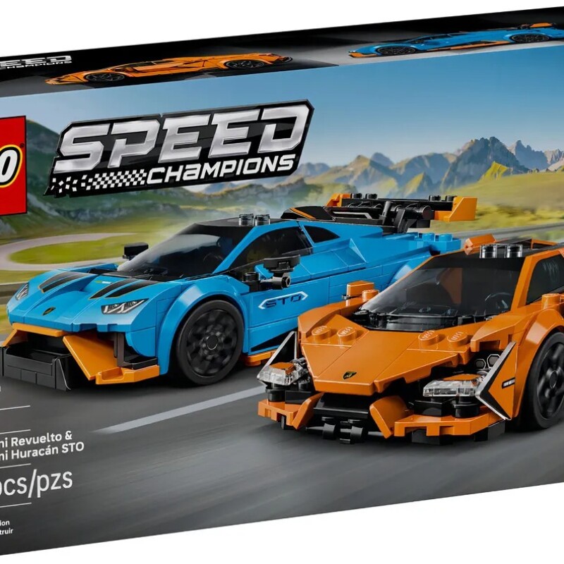 LEGO® Speed Champions Lamborghini Revuelto & Huracán STO (77238) LEGO® Speed Champions Lamborghini Revuelto & Huracán STO (77238)