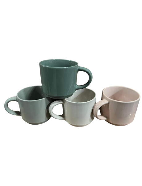 MUG RECTO 380 ML APILABLE COLORES PASTEL SURT MUG RECTO 380 ML APILABLE COLORES PASTEL SURT