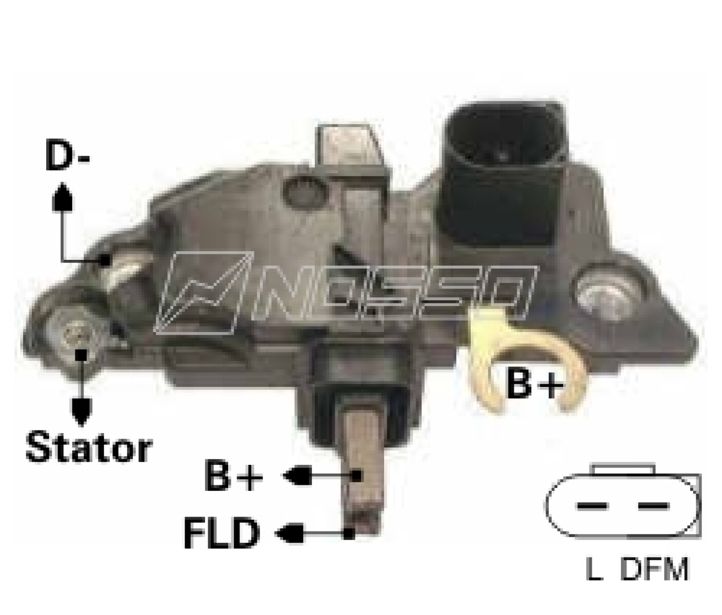 REGULADOR VOLTAJE - VW.SEAT BOSCH=F.8999=IB.5225=IK.5225 NOSSO 