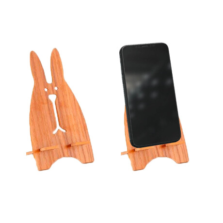 Estante Organizador Madera Para Marcadores y Celular Marron