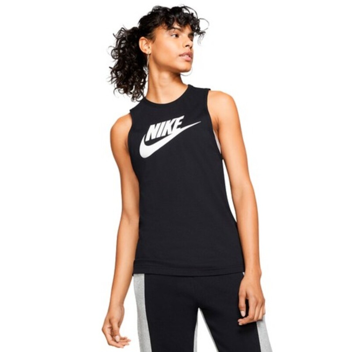 Musculosa Nike Futura New de Mujer - CW2206-010 - Negro 