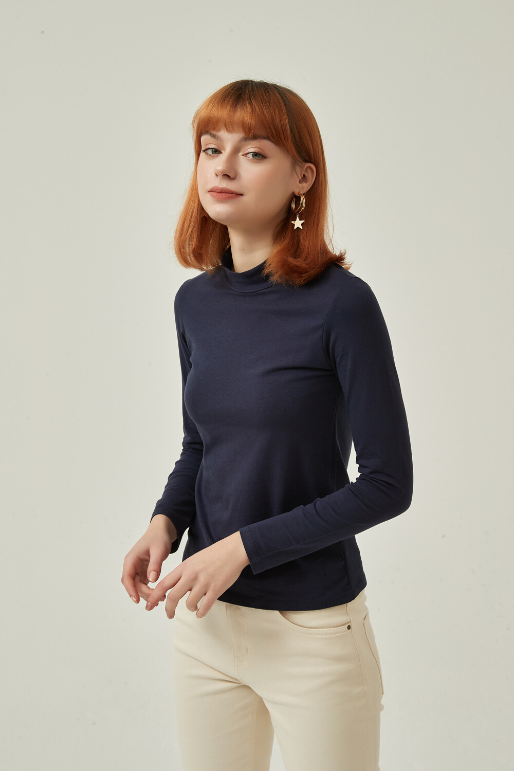Polera Ludwig Azul Marino