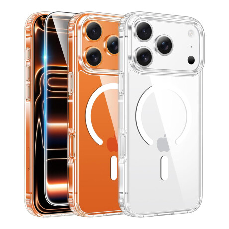 Estuche TPU Para IPhone 17 Pro Max Transparente Magsafe Estuche TPU Para IPhone 17 Pro Max Transparente Magsafe
