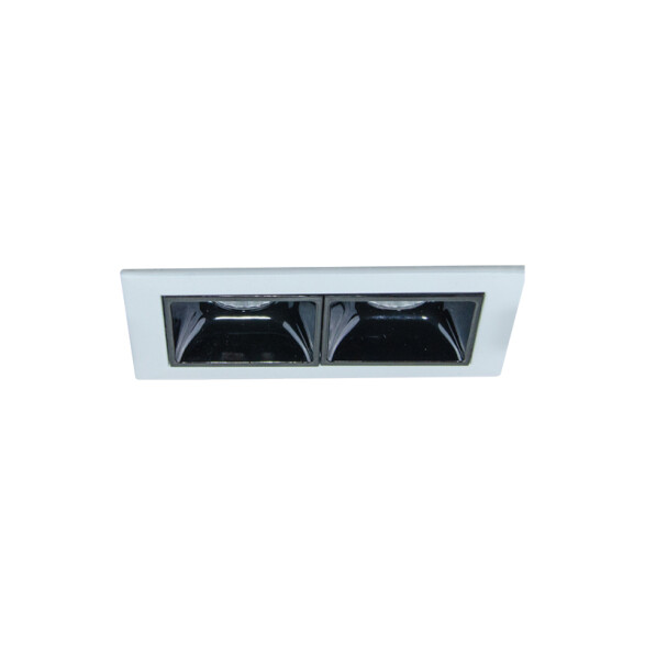 Downlight LONDON 2 mód. negro 40° 2x2,5W 3000K MN0043