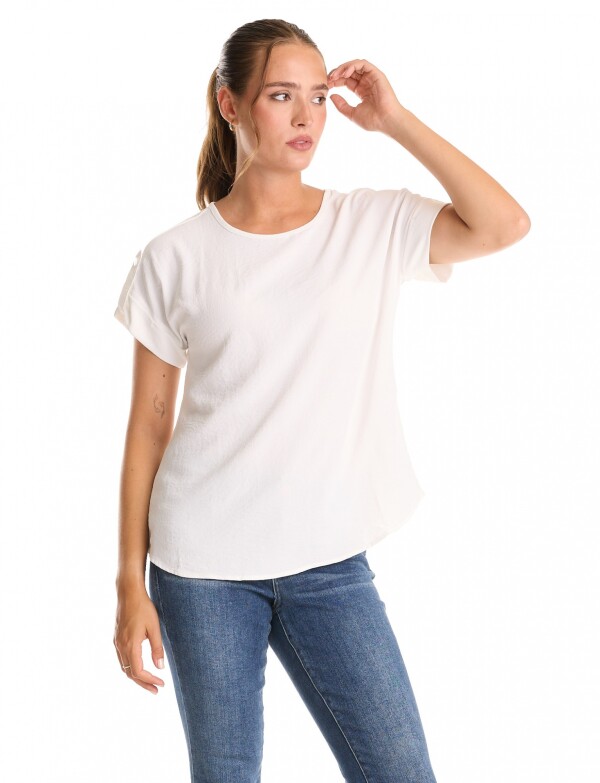 Blusa Crepe CRUDO