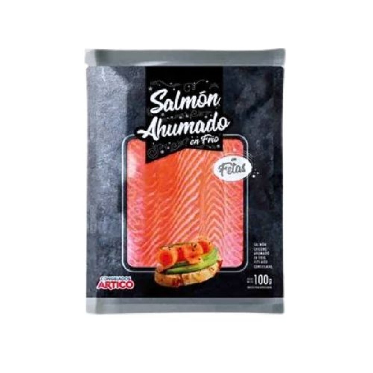 Salmón ahumado Ártico - 100 g 