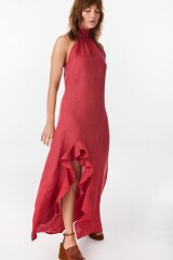 Vestido Lirio Terracota