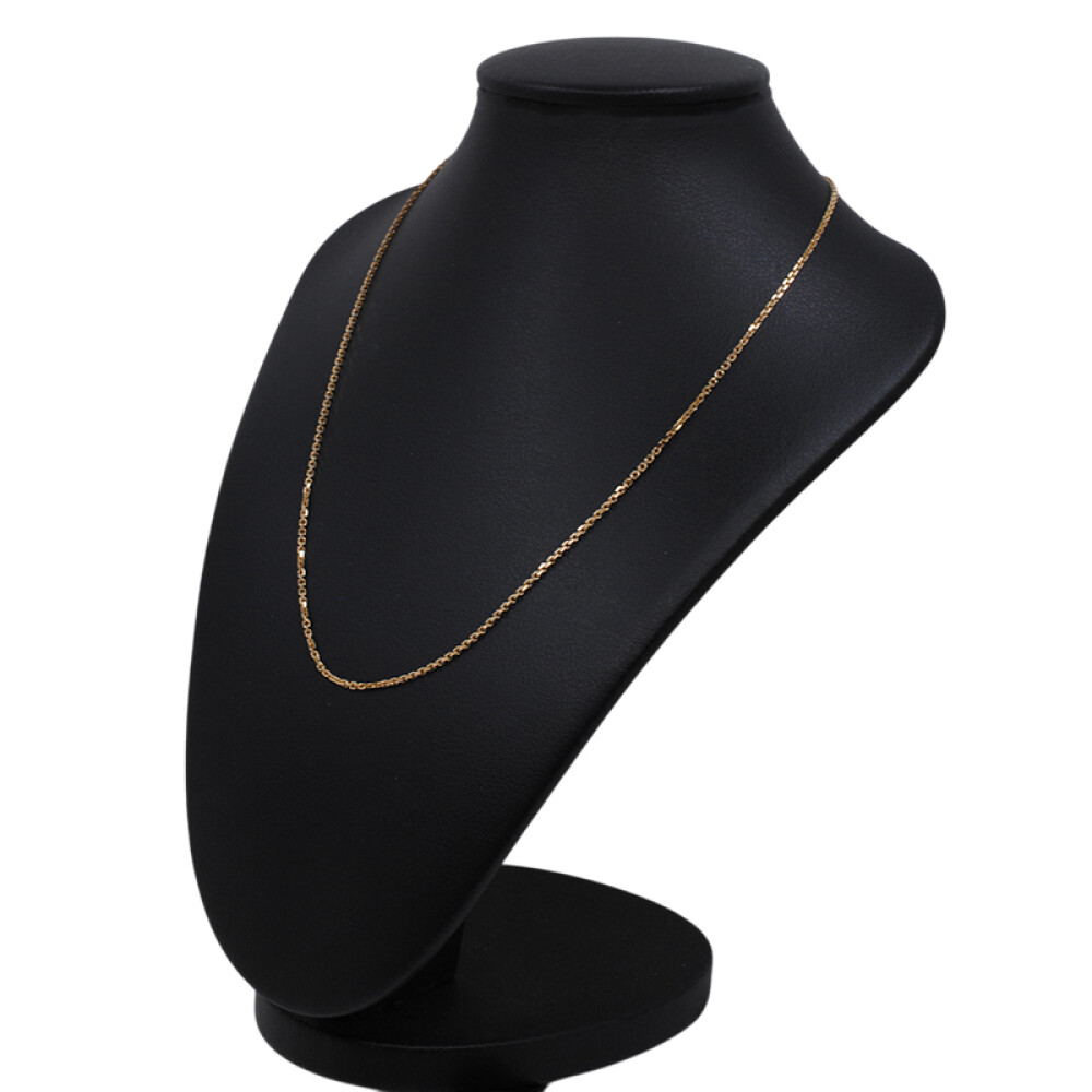 Cadena en oro 18k rosa forcet fina. Largo 40cm Cadena en oro 18k rosa forcet fina. Largo 40cm