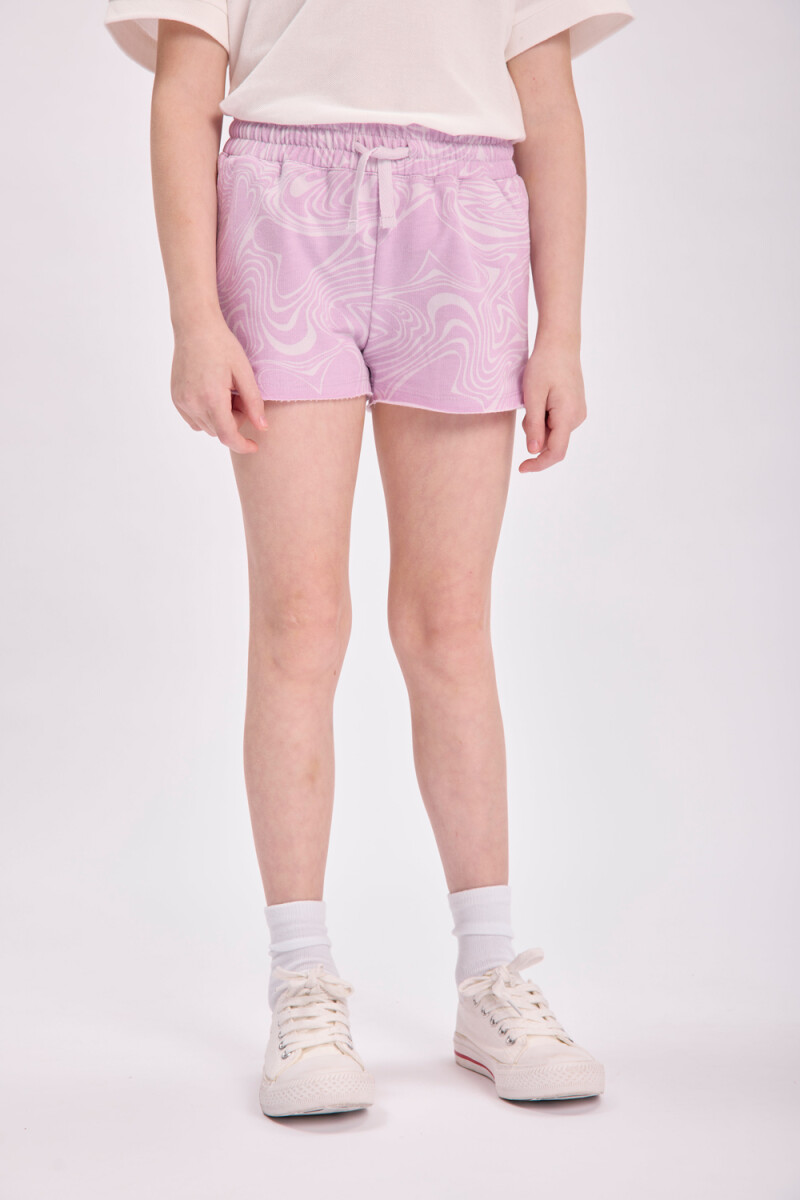 Short deportivo - Corazón Rosa 