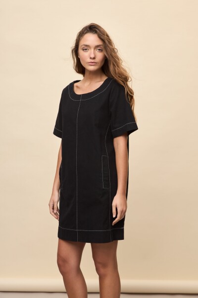 VESTIDO IRON Negro