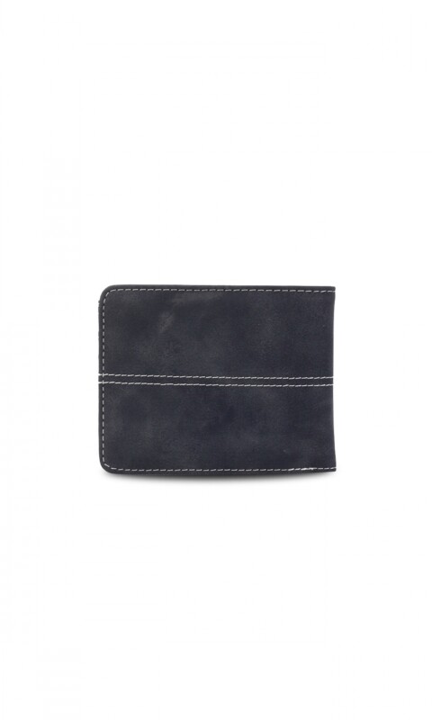 BILLETERA ODIN C/ BORDADO NEGRO C/ NEGRO