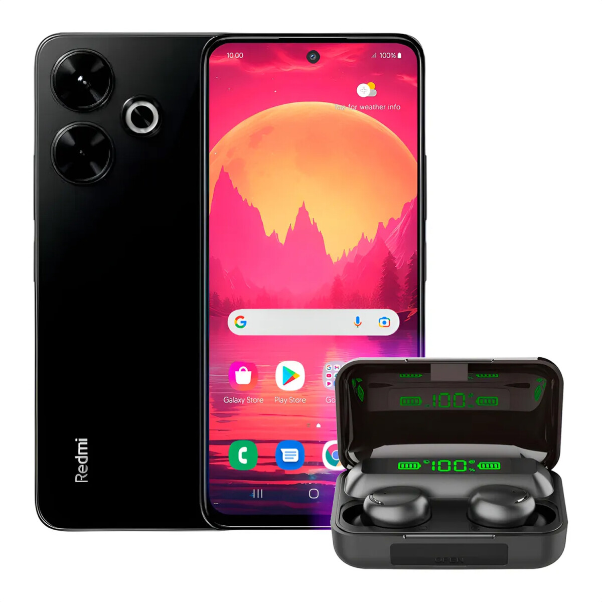 Xiaomi Redmi 13 6/128 Gb 4g + Regalo - PK XIAOMI REDMI 13 6/128 NEGRO + REGALO 