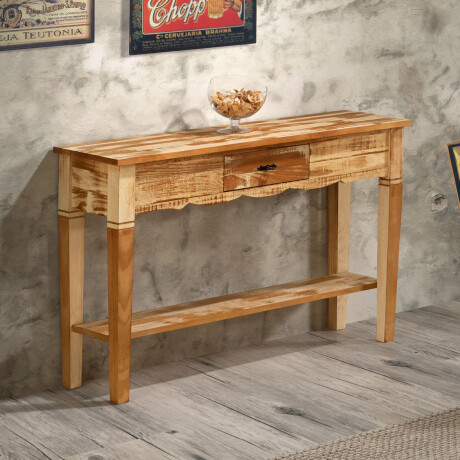 Rack aparador buffet en madera maciza - 1 cajón Rack aparador buffet en madera maciza - 1 cajón