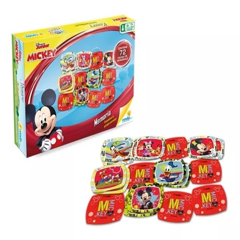 Juego de Memoria Mickey Juego de Memoria Mickey