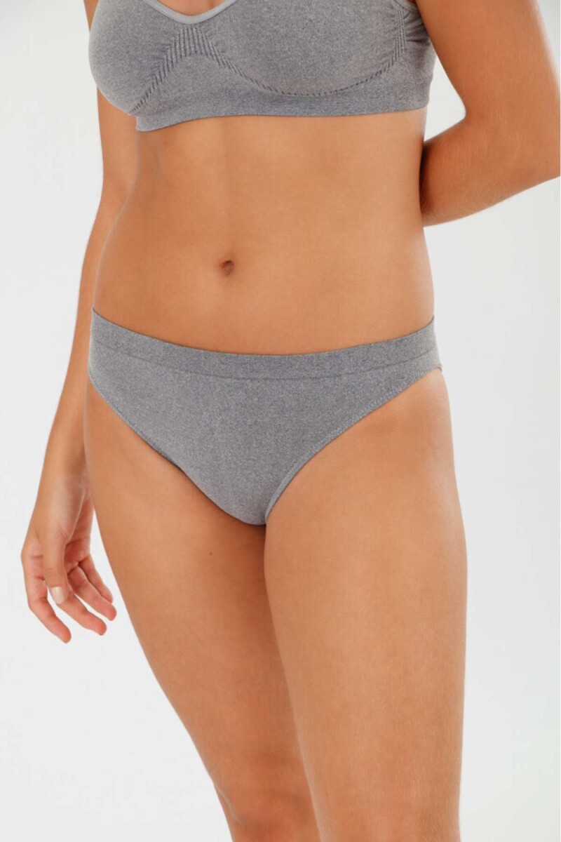 Bikini prili - Gris melange 