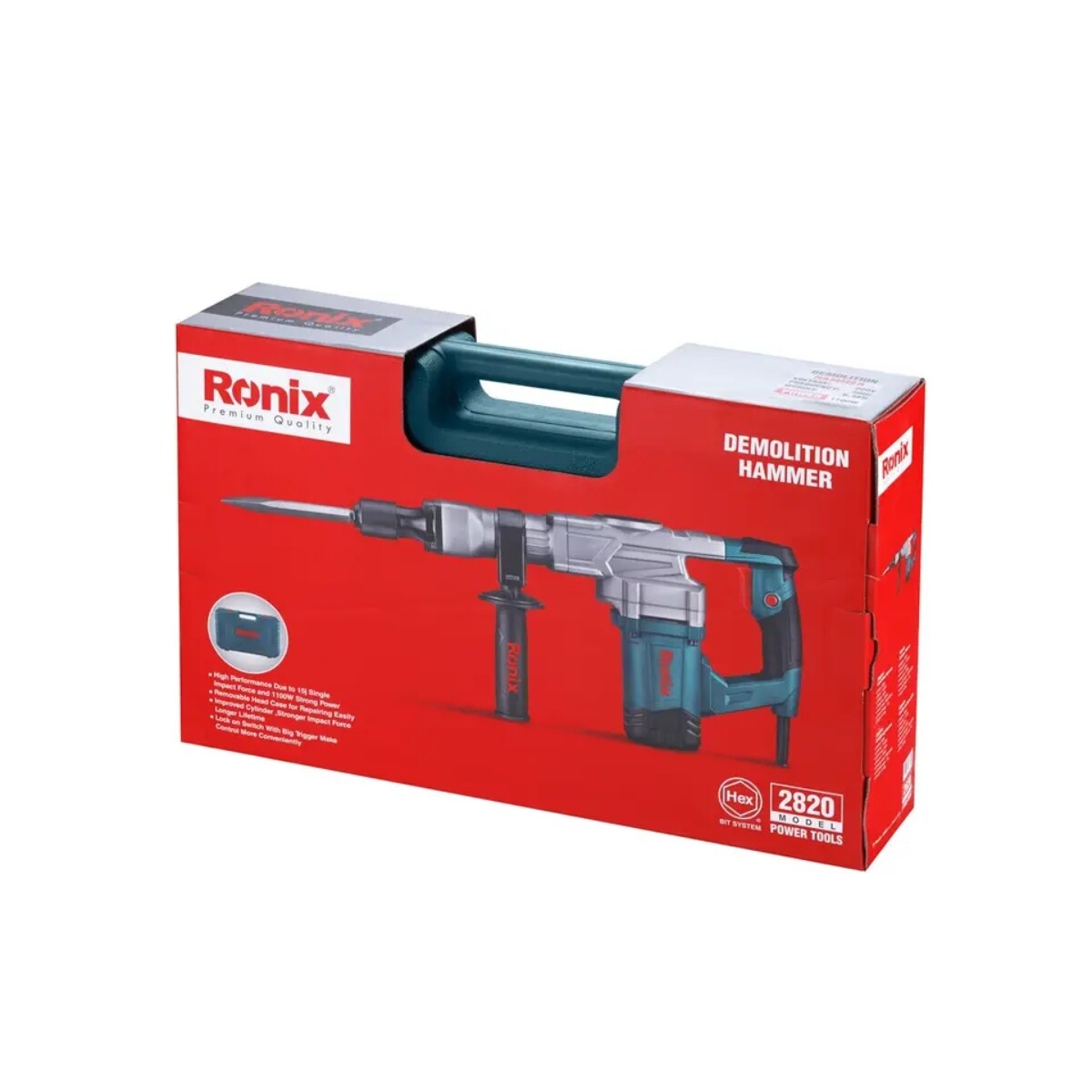 MARTILLO DEMOLEDOR 1200W RONIX Martillo Demoledor 1200w Ronix