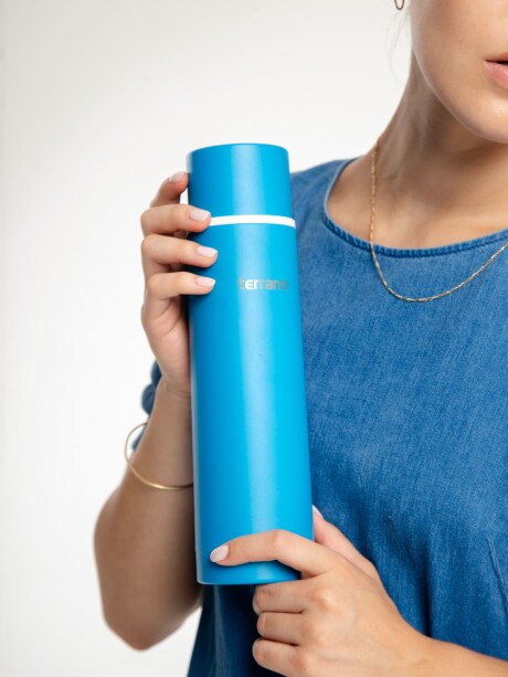 Termo Bala 750ML. Azul Eléctrico