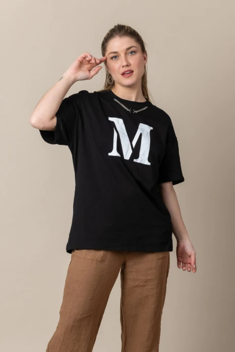 REMERA DIMAI Negro