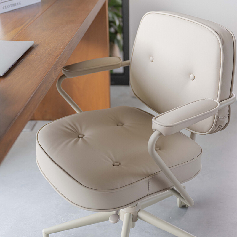 Silla de escritorio Lorenza Beige