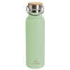 Botella térmica Mobby en acero inox. y bamboo 450ml Verde