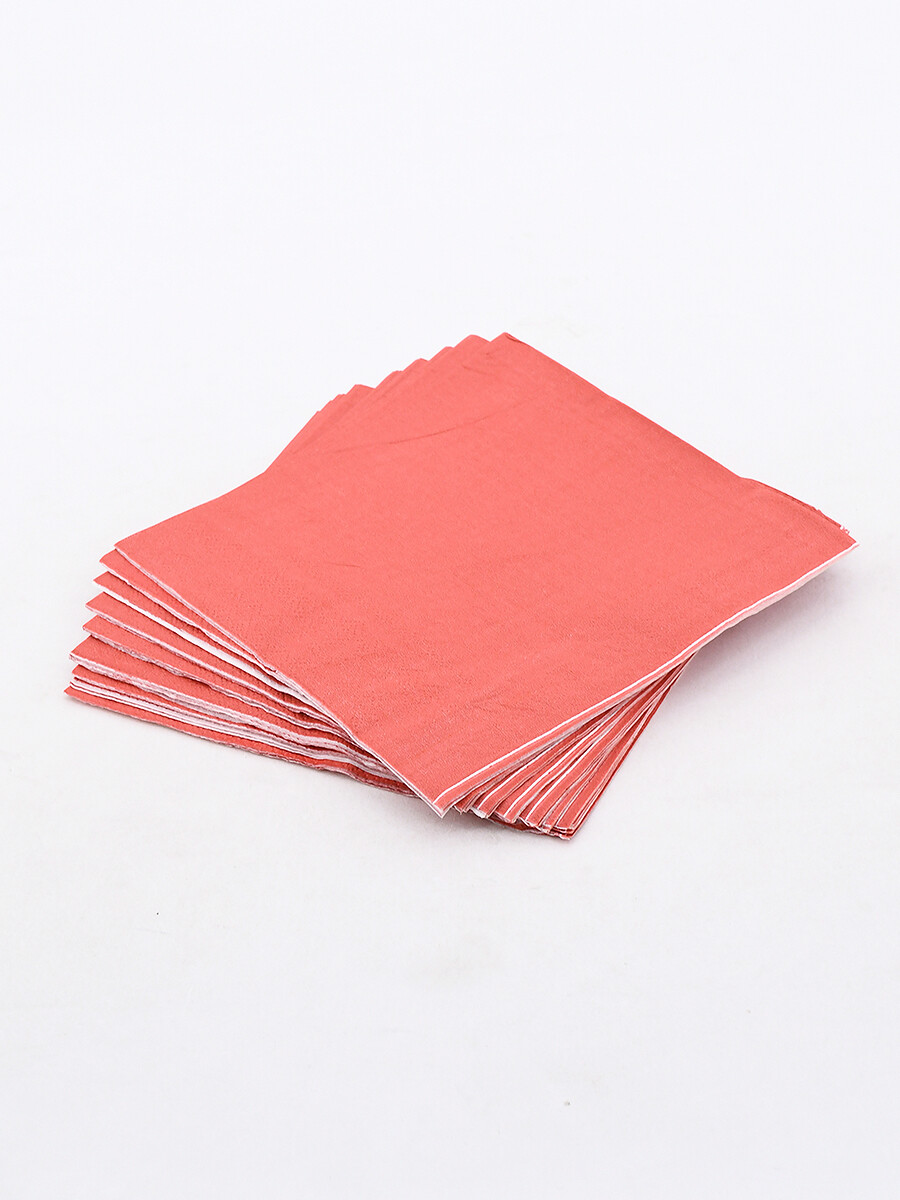 SERVILLETA 20 UNIDADES - ROJO 